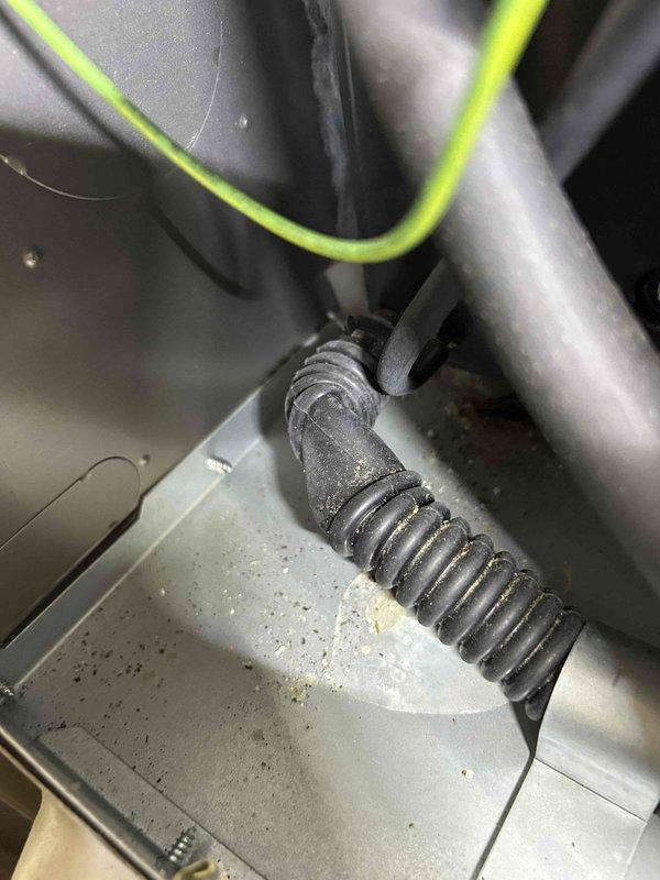 Responded to no heat complaint on 9-year-old electric HVAC system. Diagnostic inspection revealed faulty thermostat wiring connection causing communication failure between thermostat and system. Repaired damaged wire harness and restored proper signal transmission, verified full system operation through multiple heating cycles.