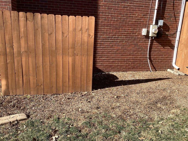 Conducted site assessment for generator installation, evaluating existing electrical infrastructure including meter setup and available connection points. Documented current utility configuration, including the telecommunications interface and junction boxes, to determine optimal placement for generator transfer switch and necessary modifications to the exterior wall junction area.