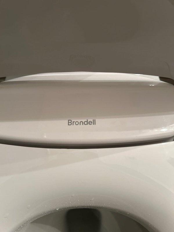 Conducted assessment for customer request to replace existing Brondell toilet and install new bidet. Documented current bathroom layout and fixture condition through detailed photos. Customer indicated fixtures will be GB supplied. Estimate provided for complete removal of existing toilet and professional installation of new toilet and bidet system.