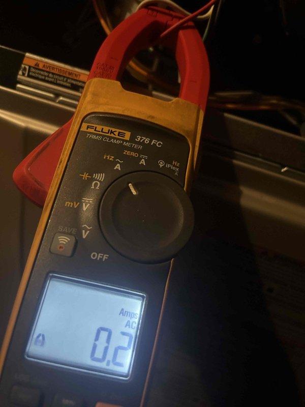 Performed comprehensive Club Duo maintenance on two gas furnaces and two AC units as scheduled for Matt Tibbetts. Conducted flame pattern inspection on gas furnace with proper blue flame observed indicating efficient combustion. Measured electrical draw with Fluke 376 FC clamp meter recording 0.2 Arms AC, confirming system is operating within normal parameters. Customer-provided filters were replaced in both attic and basement units.