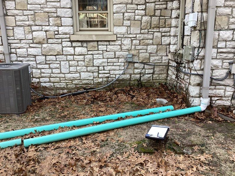 Conducted exterior assessment for generator installation, evaluating existing electrical service panel, utility connections, and potential mounting locations. Documented current electrical meter configuration and surrounding utility infrastructure to determine appropriate generator placement and connection requirements.