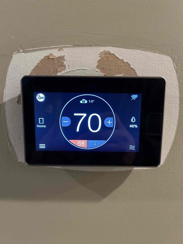 Responded to service call for dual-system residence where one gas furnace was experiencing lockout issues. Diagnosed primary system with intermittent operation (running approximately 3 minutes per hour) causing cold conditions in bedroom area. Inspection revealed flame sensor malfunction causing safety lockout. Cleaned flame sensor, verified proper ignition sequence, and restored normal heating operation to affected zones.