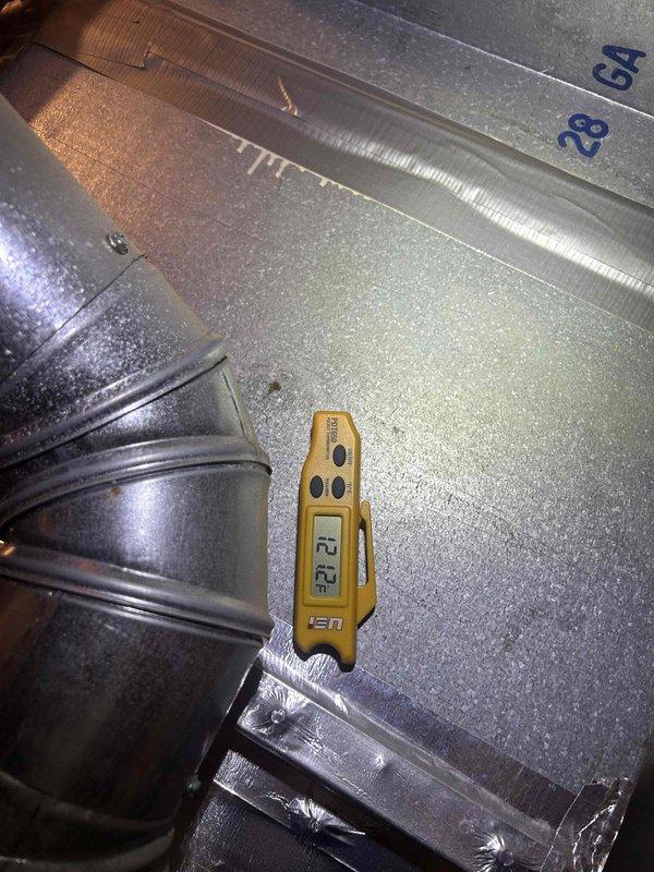 Responded to no heat complaint for a Trane gas furnace system less than 10 years old. Upon arrival, found system blower not operating despite thermostat set to 70°F with house temperature at 62°F. Conducted diagnostic testing which revealed a faulty control board causing blower malfunction. Replaced control board, verified proper operation with temperature readings showing 72°F at supply duct. System now functioning normally with appropriate heat output.