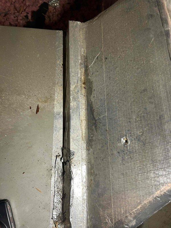 Performed routine Club Duo tune-up on two air conditioners and two gas furnaces. Inspected system components finding deteriorated ductwork sealing at junction points. Customer-supplied filters were replaced in both attic and basement units as part of scheduled maintenance plan.