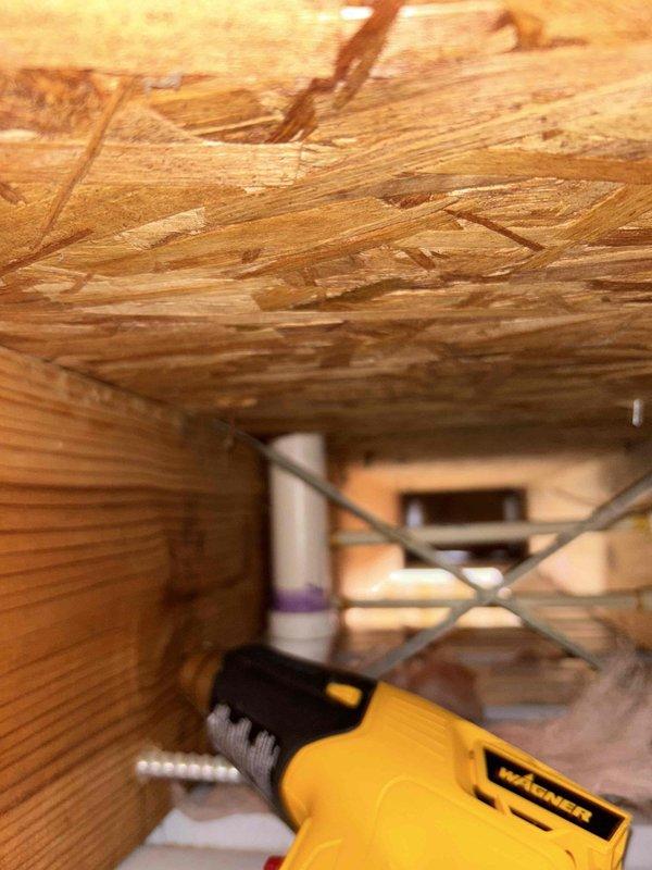 Responded to service call for clogged washer drain and hot water supply issue. Performed diagnostic assessment in crawl space, accessing the drain line system beneath the structure. Used power tools to clear blockage in the washer drain line and restored proper drainage functionality. Identified and resolved hot water supply problem to the washing machine.