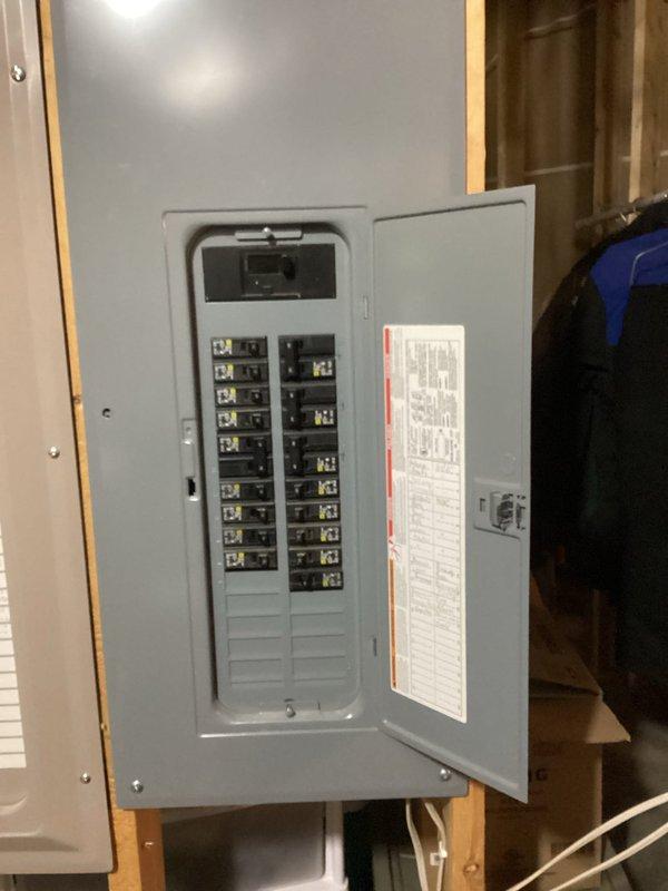Conducted electrical estimate for new generator installation. Inspected two electrical panels to determine capacity and connection points. Evaluated existing breaker configuration to assess compatibility for generator transfer switch integration.