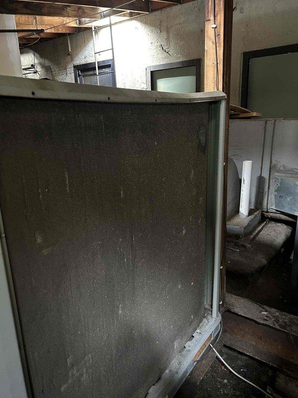 Responded to a commercial no-heat call where the main dining room temperature had dropped to 49°F. Diagnosed gas furnace system that was operational but not producing heat. Inspection revealed unit was frozen due to recent power interruption related to utility company work. Restored proper operation by thawing the system and performing necessary adjustments to return heating function.