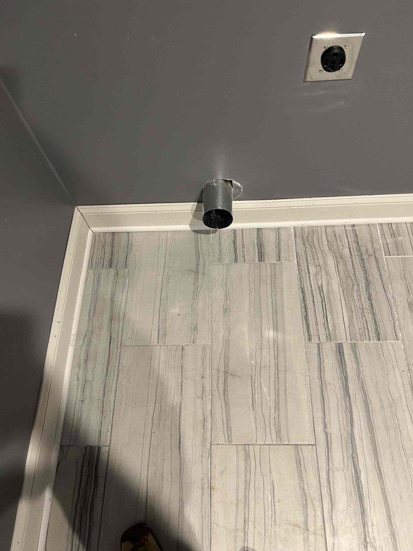 Installed new dedicated 120V 20AMP circuit with receptacle and cover plate for washer, along with a separate 240V 30AMP circuit with appropriate receptacle and cover plate for dryer. Successfully completed exterior venting for dryer through ceiling, ensuring proper ventilation and code compliance.