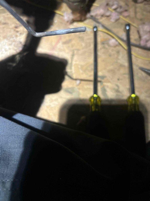 Responded to no-heat call for downstairs gas furnace in dual-system home. Performed diagnostic testing using multimeter probes to identify failure point. Repaired system and restored proper heating function. Filter had been recently changed by homeowner.