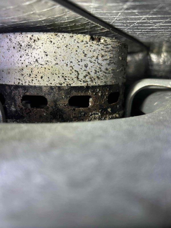 Performed Care Plan Tune Up on dual heat pump/air handler system located in attic (restricted access) and under stairs. Discovered significant dirt and debris accumulation on mechanical components and ventilation screens. Cleaned washable filters and removed buildup from system components to restore proper airflow and efficiency.