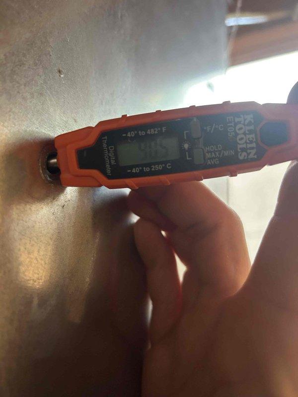Performed a Care Plan Tune Up on a GEO 7 series system. Temperature readings were taken at supply and return points, with measurements of 44.9°F and 81.3°F respectively, indicating proper system temperature differential. All components were functioning within normal operating parameters.