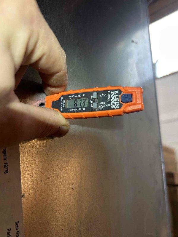 Performed a Care Plan Tune Up on a GEO 7 series system. Temperature readings were taken at supply and return points, with measurements of 44.9°F and 81.3°F respectively, indicating proper system temperature differential. All components were functioning within normal operating parameters.