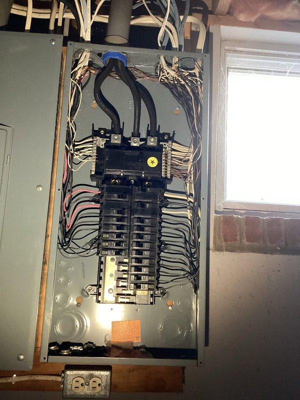 Conducted on-site estimate for installation of customer-supplied Generac 24KW generator. Inspected existing electrical panel and utility meter connection point to evaluate installation requirements. Documented current panel configuration and exterior meter setup to determine optimal generator integration approach and necessary materials.