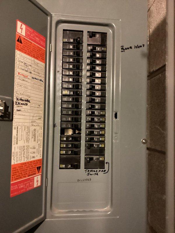 Conducted an electrical estimate for generator relocation and installation project. Evaluated existing generator for feasibility of relocation to secondary site and assessed main electrical panel, including transfer switch connections. Inspected proposed installation area for new generator unit, documenting current electrical infrastructure and space requirements.