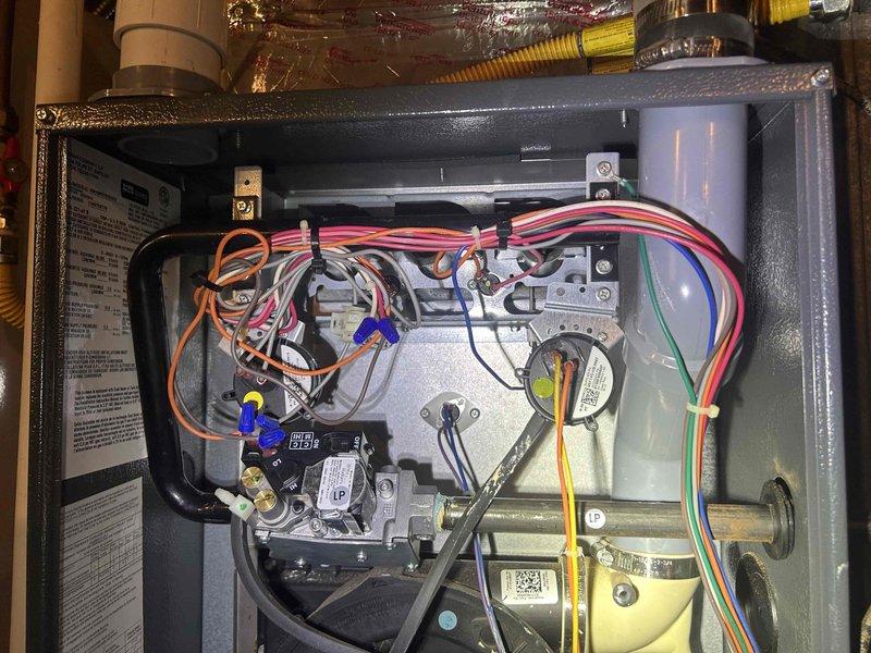 Responded to call back regarding recently installed gas valve that customer reported as non-functional. Upon inspection, verified gas pressure readings with digital manometer (HT-1890) showing 0.37" WC, which is within normal operating parameters. Determined that system was functioning correctly; issue was due to improper operation by customer's handyman. Explained proper startup sequence and confirmed normal operation before leaving.