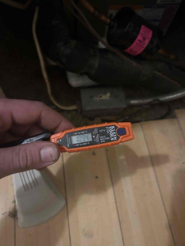 Performed routine Care Plan Tune Up on AC unit. Conducted temperature differential testing with readings of 136°F at supply and 80°F at return, confirming proper operation. Customer provides their own filter.