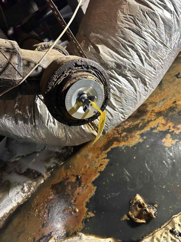 Excavated approximately 2-3 feet to expose sewer line and installed new cleanout at exterior foundation wall. Capped existing sewer line in crawlspace where female threads were intact. Job included hazardous materials handling due to standing sewage in crawlspace.