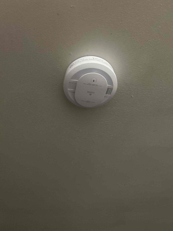 Successfully installed four Kiddie P3010K-CO combination smoke and carbon monoxide detectors with 10-year batteries throughout the residence. Units were strategically mounted on ceilings with one detector on each floor and an additional unit in the primary bedroom to ensure comprehensive protection and code compliance.