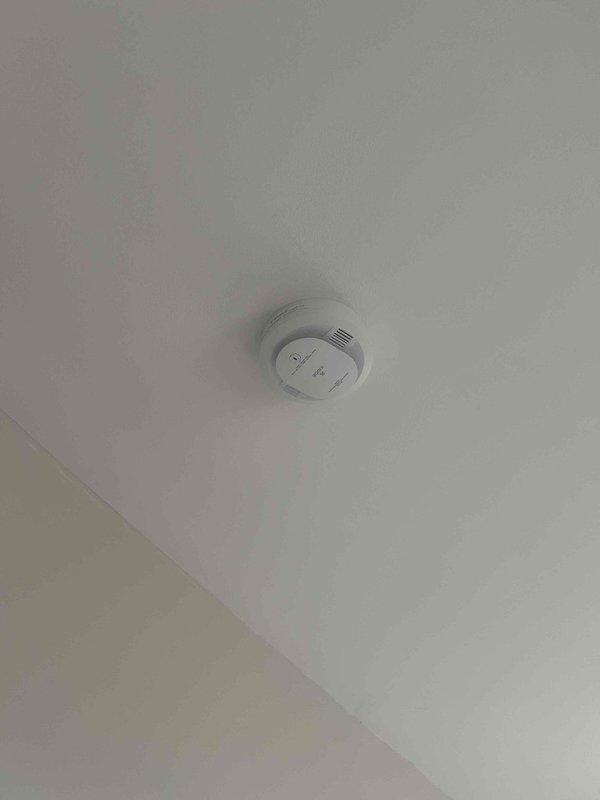 Successfully installed four Kiddie P3010K-CO combination smoke and carbon monoxide detectors with 10-year batteries throughout the residence. Units were strategically mounted on ceilings with one detector on each floor and an additional unit in the primary bedroom to ensure comprehensive protection and code compliance.