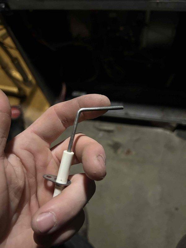 Performed scheduled Care Plan maintenance on dual HVAC system (2 air conditioners/2 gas furnaces) located in basement. Completed comprehensive tune-up service including inspection and cleaning of components. Replaced both #410 humidifier filters as part of annual spring maintenance on 8-year-old system.