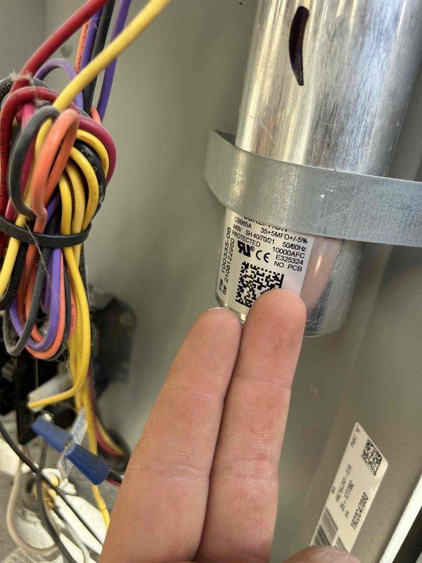 Performed Care Plan Tune Up on dual AC/GF systems located in basement and crawlspace. Inspected capacitor and electrical connections, confirming proper specifications and secure wiring. Examined blower wheel assembly for proper operation, finding components in good condition with no debris accumulation or signs of wear.