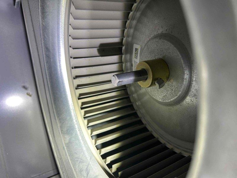 Performed Care Plan Tune Up on dual AC/GF systems located in basement and crawlspace. Inspected capacitor and electrical connections, confirming proper specifications and secure wiring. Examined blower wheel assembly for proper operation, finding components in good condition with no debris accumulation or signs of wear.