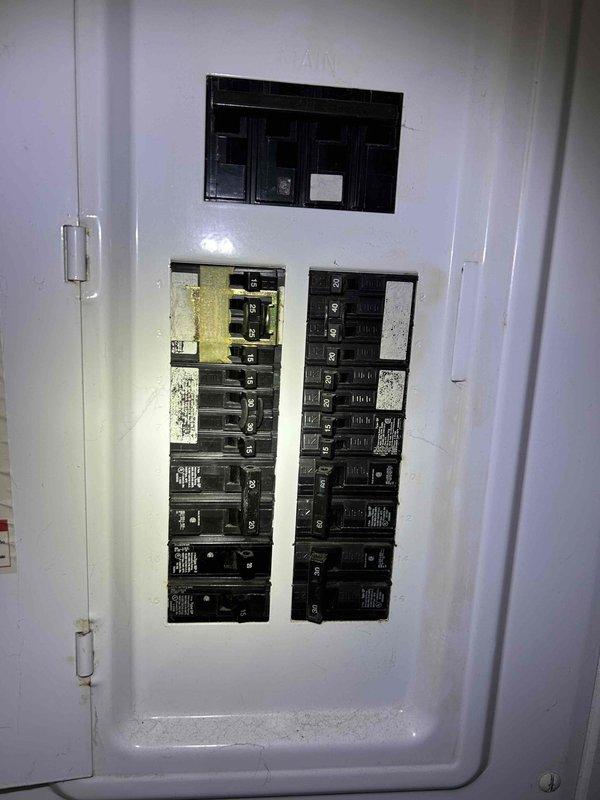 Responded to service call for 6-year-old electric HVAC system not cooling properly. Diagnosed issue with outdoor unit failing to activate while indoor unit continued to circulate room temperature air. Inspection of the electrical panel and Honeywell ProSeries thermostat confirmed proper power supply and thermostat functionality. Resolved cooling issue and restored system to normal operation.