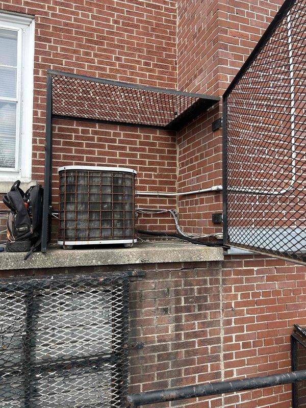 Completed quarterly maintenance service visit on commercial HVAC system at Club Trio. Performed standard preventative maintenance on multiple units including 2 boilers, 2 rooftop units, 1 single system (furnace/AC/coil), 3 twinned furnace systems (6 furnaces total, 5 AC coils, 5 outdoor units), and 4 heat pump systems. Replaced all filters according to maintenance schedule and placed old filters on service staging rack.