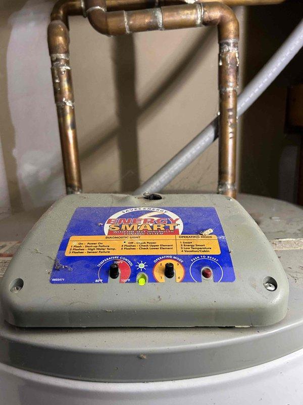 Responded to no-cooling complaint on 5-year-old heat pump system. Diagnostic testing revealed system operating at 32.2°F, indicating significant refrigerant restriction. Inspected Energy Smart control panel and associated copper piping, identifying corrosion at connection points that contributed to the cooling performance issue.