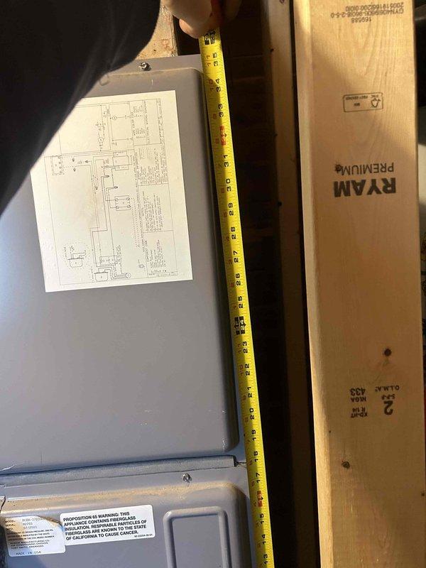 Responded to service call for dual HVAC system with both units short cycling and blowing warm air. Performed diagnostic evaluation of upstairs and downstairs air conditioning systems, both experiencing intermittent operation with no thermostat error codes displayed. Inspected attic-mounted air handler units, electrical control panels, and associated refrigerant lines. Documented equipment conditions and system configurations for both zones to determine root cause of cooling failure and cycling issues.