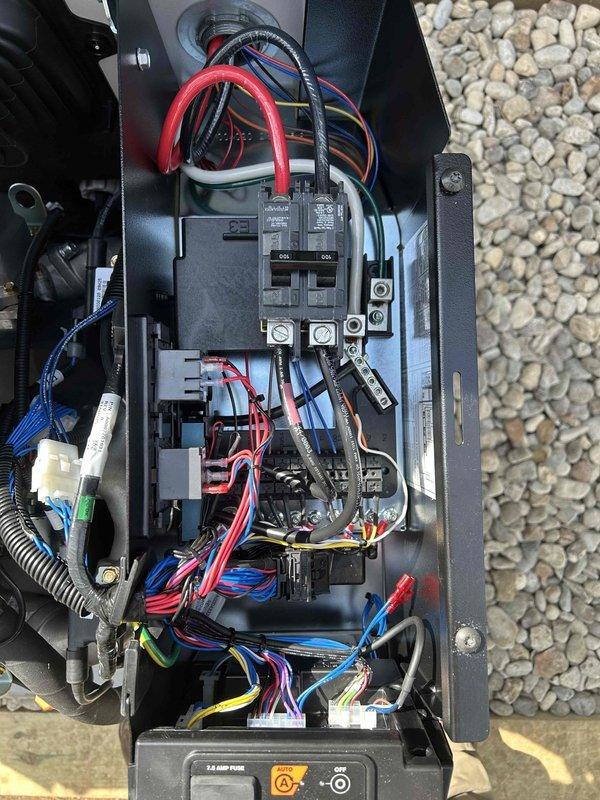 Completed installation of 22KW Generac air-cooled standby generator with 200-amp automatic transfer switch equipped with surge protective device (SPD). Established all electrical connections between the generator, transfer switch, and main service panel, ensuring proper wire sizing and termination per NEC requirements. Performed system startup, load testing, and verified automatic transfer operation to confirm seamless power transition during utility outage conditions.