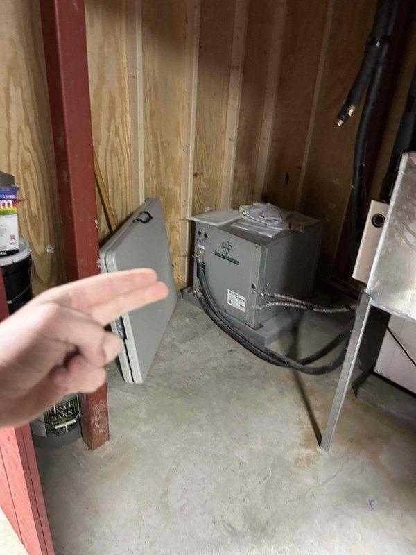 Completed routine AC tune-up maintenance on dual geothermal system with units located in attic and basement, both approximately 10 years old. Performed comprehensive electrical diagnostics using multimeter to test control circuitry, wiring connections, and system components. Evaluated thermostat operation and noted potential thermostat malfunction requiring replacement. Installed customer-supplied air filters (20x30x1 and 24x30x1). Inspected all electrical connections, control boards, and wiring harnesses for proper operation. System tested and operational upon completion.