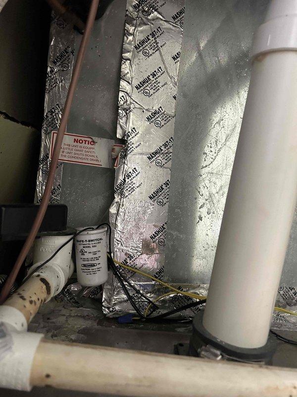 Completed comprehensive spring Care Plan tune-up service on two air conditioning systems. Performed preventive maintenance inspections on both units, replaced 20x25x1 standard filter and Honeywell 20x25 media filter per plan specifications, verified proper operation of condensate safety switches, and inspected all ductwork, refrigerant lines, electrical connections, and capacitors to ensure optimal system performance for the cooling season.