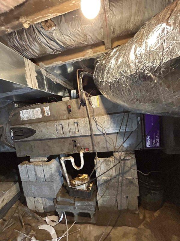 Completed residential ductwork modifications including replacement of one 8" flex supply run using single wall pipe coupling, replacement of one 6" supply run, and repairs to additional supply runs as needed. Installed one 12" return jumper flex run to ensure proper return air flow for the system, improving overall HVAC performance and air circulation throughout the residence.