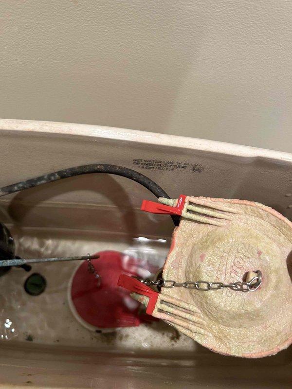 Responded to service call for toilet producing loud squealing noise during flush cycle. Upon inspection, identified worn ballcock fill valve as source of noise due to deteriorated internal components and mineral buildup. Replaced defective fill valve assembly with new unit, adjusted water level to manufacturer specifications, and tested flush mechanism multiple times to verify proper operation and confirm elimination of squealing noise. Toilet now operates quietly with normal flush performance restored.