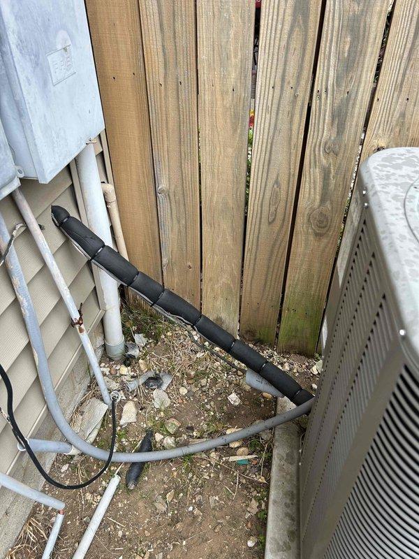 Completed maintenance tune-up on heat pump system for new homeowner. Performed comprehensive inspection of outdoor condenser unit and indoor air handler located in kitchen closet, documenting equipment condition with diagnostic measurements showing 31.37 amp draw. System had never been serviced prior to this visit.