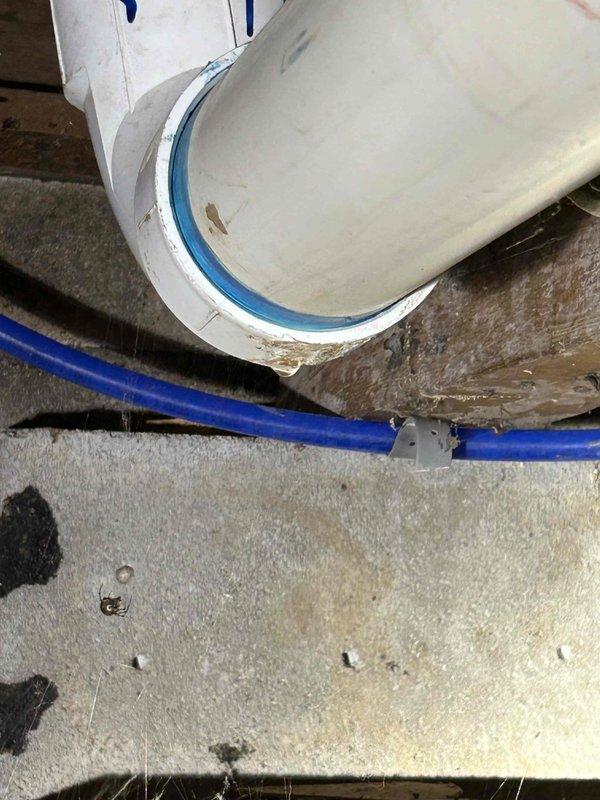 Completed site assessment of two outdoor Woodford Model 17 spigots with damaged anti-siphon devices and performed comprehensive plumbing inspection of crawlspace infrastructure. Crawlspace inspection revealed significant corrosion on older cast iron/steel piping with heavy rust accumulation, while newer PVC and copper lines appeared in serviceable condition. Documented existing plumbing conditions including mixed-age pipe materials, shut-off valve locations, and overall system configuration for future repair recommendations.