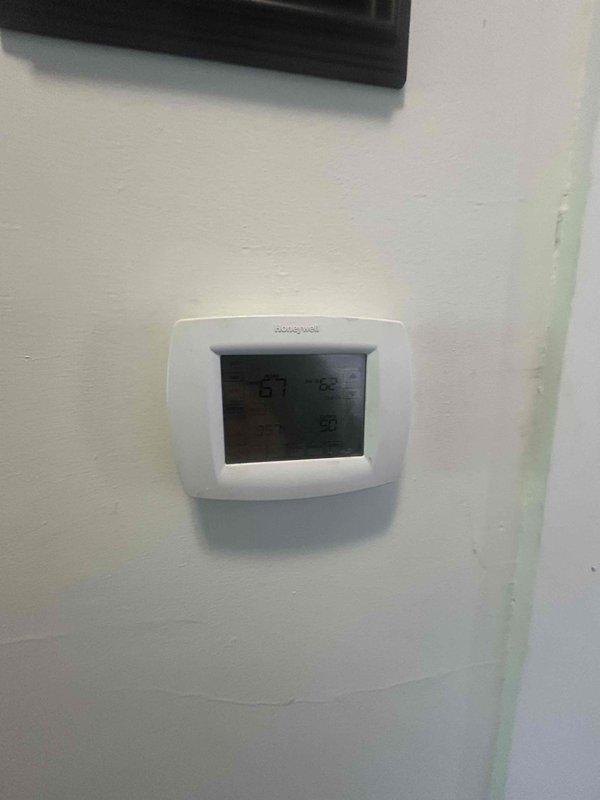 Completed comprehensive care plan maintenance on two gas furnaces and one air conditioning unit. Primary furnace system located in basement area, secondary furnace in washroom area with no associated cooling equipment. Performed full seasonal tune-up procedures including inspection of burner assembly, ignition components, heat exchanger, and gas valve operations. Verified proper thermostat operation and calibration on Honeywell digital control. Checked all electrical connections, tested safety controls, and inspected copper refrigerant lines on AC unit. Customer provided 16x25x1 air filters for installation. All systems operating within manufacturer specifications upon completion.