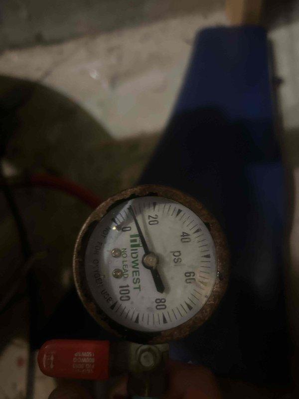 Responded to HVAC service call back for geothermal system with ongoing operational issues. Inspected pressure gauges and system components, documented current readings and equipment condition showing signs of age and corrosion. Scheduled follow-up visit with WaterFurnace AID diagnostic tool to perform comprehensive system analysis, review all settings, and retrieve fault history to diagnose and resolve persistent system failures.