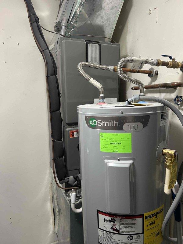 Completed Care Plan tune-up on heat pump and air handler system located in laundry room. Performed comprehensive maintenance inspection, collected system diagnostics using digital testing equipment at air return vent, and verified proper operation of all HVAC components. Customer provided own filters for the system.