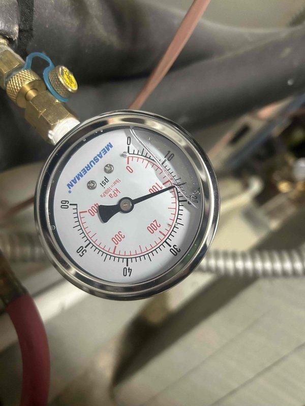 Completed comprehensive Gold Level preventive maintenance service on dual HVAC system. Performed electrical diagnostics using clamp meter to verify proper amperage draw and system operation on both units. Measured and recorded refrigerant pressures to ensure optimal system performance and proper charge levels. Inspected all electrical connections, control boards, and wiring for signs of wear or potential issues. Both systems operating within manufacturer specifications with no deficiencies noted at time of service.