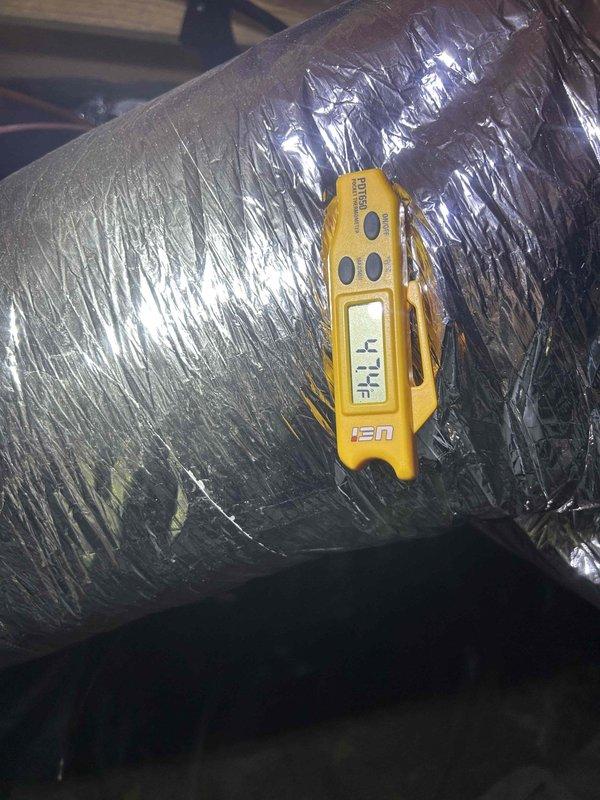 Completed comprehensive care plan tune-up on heat pump and air handler system located in crawl space. Performed standard maintenance protocols including system diagnostics with digital testing equipment, verified operational parameters, and inspected ductwork insulation integrity. Customer requires 16x20x1 and 18x20x1 filters which are not included in service agreement.