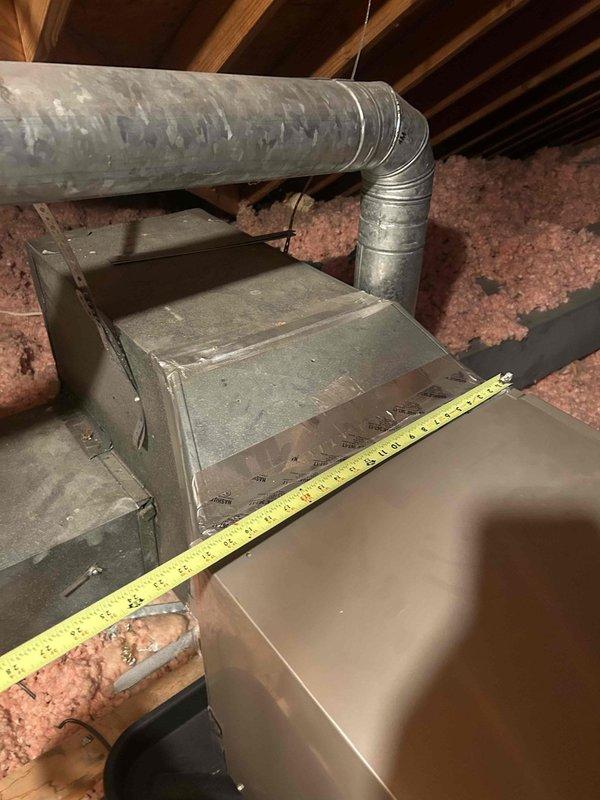 Completed Gold Level prepaid maintenance service on a dual-system residential HVAC installation consisting of two air conditioning units and two gas furnaces. Performed comprehensive inspection and maintenance procedures on both systems located in attic space, including filter replacement with customer-provided 20x25x1 filters, inspection of ductwork and plenum connections, verification of proper airflow distribution, and assessment of air handler components. All equipment operating within normal parameters with no deficiencies noted at time of service.