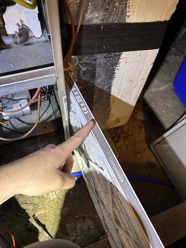Completed prepaid Gold Level maintenance on dual system home consisting of two heat pumps, air handler, and gas furnace. Accessed equipment in attic and basement locations per service agreement.

Performed comprehensive system inspection on both HVAC units. Examined electrical components including capacitors, verified proper wiring connections, and checked voltage ratings on all critical components. Inspected refrigerant lines and copper piping for proper insulation and connections.

Evaluated air filtration system at both locations. Documented filter condition showing significant particulate accumulation requiring replacement. Customer supplying own filters as specified in maintenance agreement. Checked filter housings, plenums, and ductwork accessibility.

Verified all mechanical components operating within manufacturer specifications. Inspected foil-faced insulation on ductwork and equipment compartments. All systems tested and confirmed operational at completion of maintenance visi