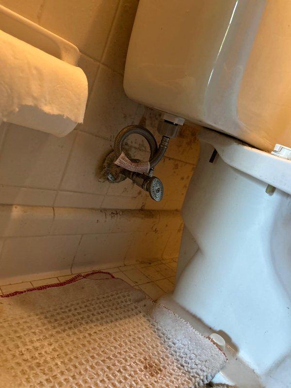 Responded to service call for toilet tank leak occurring at the flush handle assembly. Upon inspection, identified water leakage originating from the flush valve mechanism where the handle connects to the tank. Removed toilet tank lid and assessed internal components, noting deteriorated flush valve seal and worn mounting hardware at the handle connection point. The flush handle assembly showed signs of age-related wear, allowing water to bypass the seal during normal operation.

Replaced the defective flush valve assembly and handle mechanism with new components to eliminate the leak. Installed new tank-to-bowl mounting gasket and hardware as preventative measure. Tested flush operation multiple times to verify proper function and confirmed complete resolution of water leakage. All components now operating within manufacturer specifications with no visible water escape from tank or handle area.