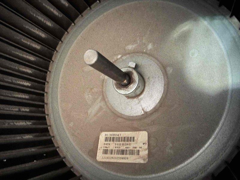 Responded to no cooling complaint on commercial RTU unit. Upon arrival, performed diagnostic inspection of rooftop unit and identified failed condenser fan motor. Motor shaft showed no rotation and unit was unable to reject heat, resulting in loss of cooling capacity. Removed defective motor assembly from condenser section and installed replacement motor with matching specifications. Verified proper shaft rotation, checked electrical connections, and tested unit operation through complete cooling cycle. System restored to normal operation with adequate airflow across condenser coil and proper refrigerant temperatures achieved.