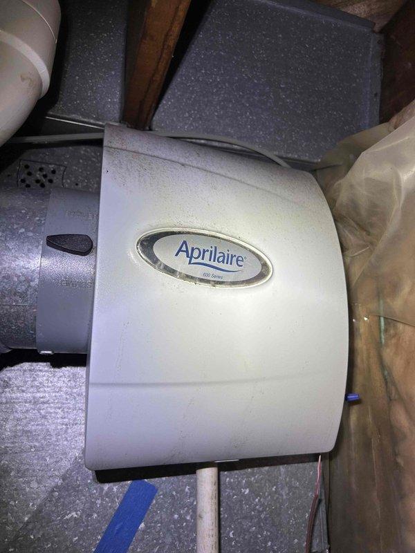 Completed comprehensive HVAC maintenance service on a dual-zone mini-split system with two indoor heads located in the basement, along with gas furnace inspection. Performed routine maintenance procedures including filter replacement using customer-provided 20x25x1 and 16x25x1 filters, inspected and serviced the Aprilaire 600/700 series humidifier unit installed in the system, verified proper operation of all equipment components, and documented system conditions through photographic records for service history.