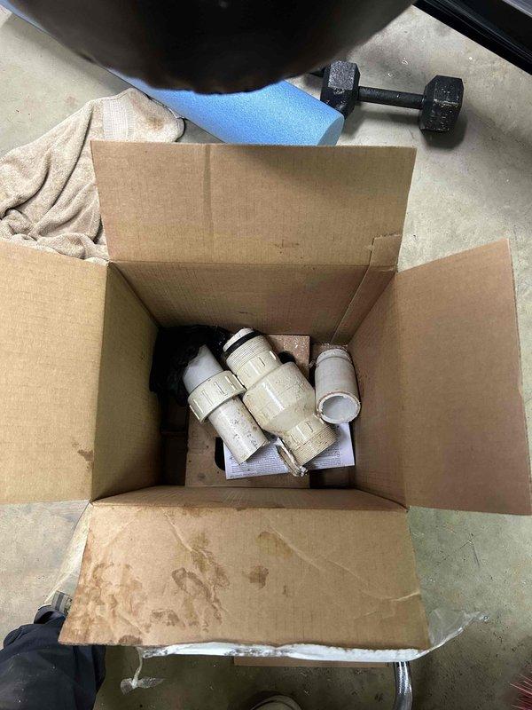 Responded to sewage pump failure in residential basement. Upon inspection, found non-operational sewage ejector pump system serving toilet fixtures. Removed defective pump assembly and installed replacement sewage pump with new check valve and discharge fittings. Tested system operation under load conditions to verify proper cycling and discharge function. System restored to full operational status.