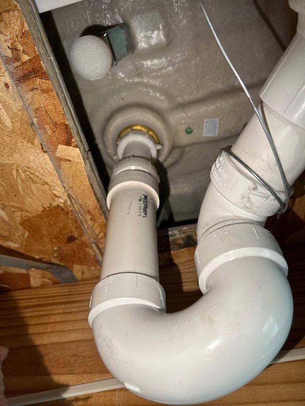 Completed comprehensive 60-point whole home plumbing inspection and performed tankless water heater flush service. Inspection included thorough evaluation of all accessible plumbing fixtures, supply lines, drain assemblies, and shut-off valves throughout the property. Flushed tankless water heater system to remove mineral buildup and sediment accumulation, ensuring optimal unit performance and efficiency. Documented under-sink plumbing conditions including PVC drain assemblies, P-traps, supply line connections, and shut-off valve operation. All systems found to be functioning properly with no immediate repairs required.