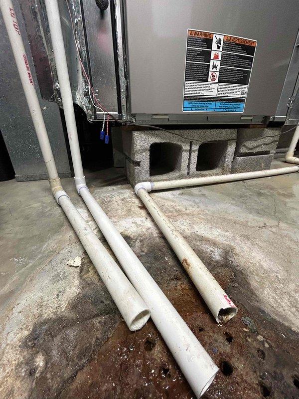 Completed preventive maintenance tune-up on air conditioning and gas furnace system located in basement. Performed comprehensive system inspection, took temperature and performance readings using diagnostic equipment, and evaluated unit operation including condensate drainage system. Customer-supplied 16x25x1 filters were noted as part of the Care Plan service, with documentation that replacement filters are billable when provided by our company.